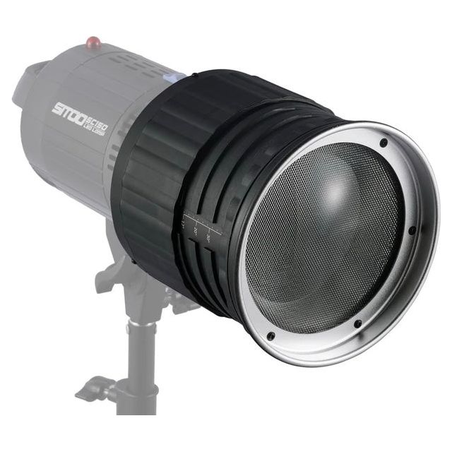 Lente Fresnel Ajustable Lámparas Bowens 12-40 Zoom