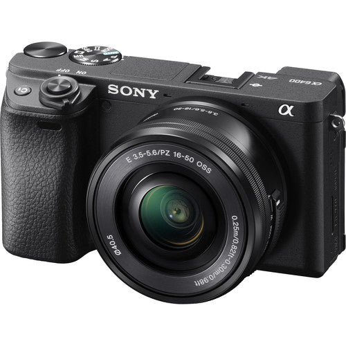 Camara Sony a6400 Montura E Sensor Aps-c Con Lente 16-50mm