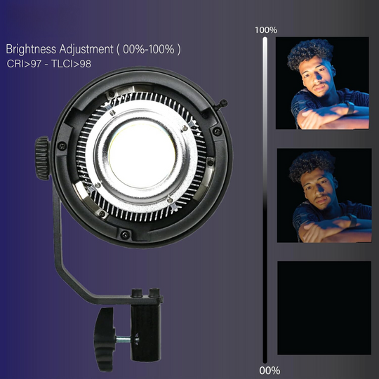 Luz Led Profesional Bicolor 80W Lippmann Max 160 Pro