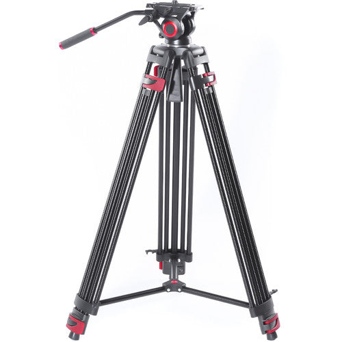 Trípode Para Video Profesional 1.9M Cabezal Fluido  MTT-602A