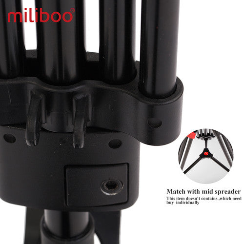 Tripode Para Video Profesional Cabezal Superfluido Miliboo Mtt609a