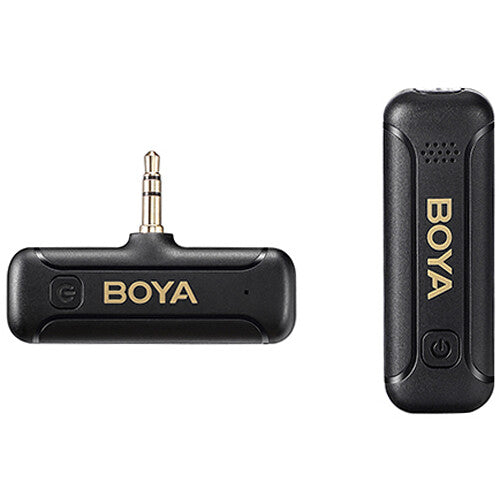 Micrófono Inalámbrico Boya Para Entrada 3.5mm Plug Play