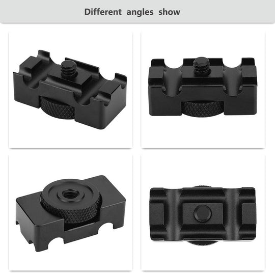 Abrazadera Soporte Para Cable En Cámara Dslr En Aluminio