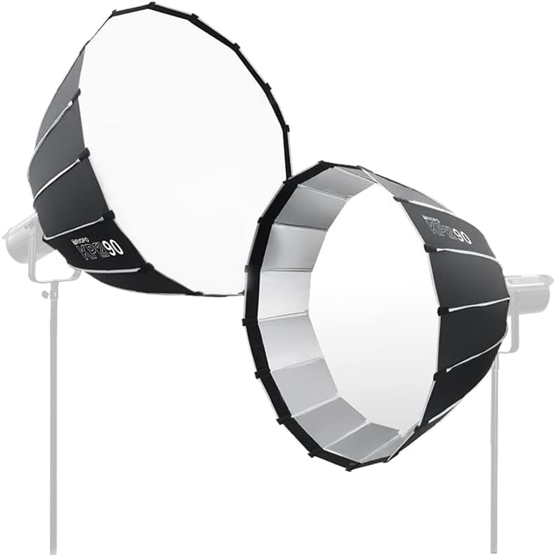 Softbox Dome Light Montura Bowens Con Grid Triopo Kp290