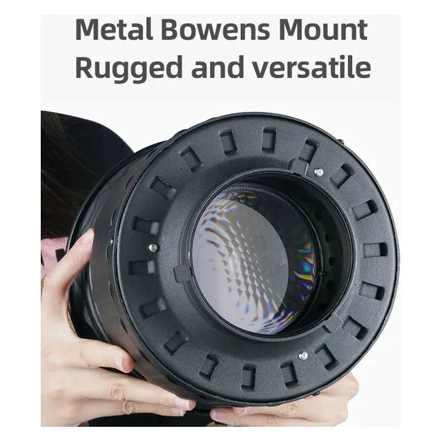 Lente Fresnel Ajustable Lámparas Bowens 12-40 Zoom