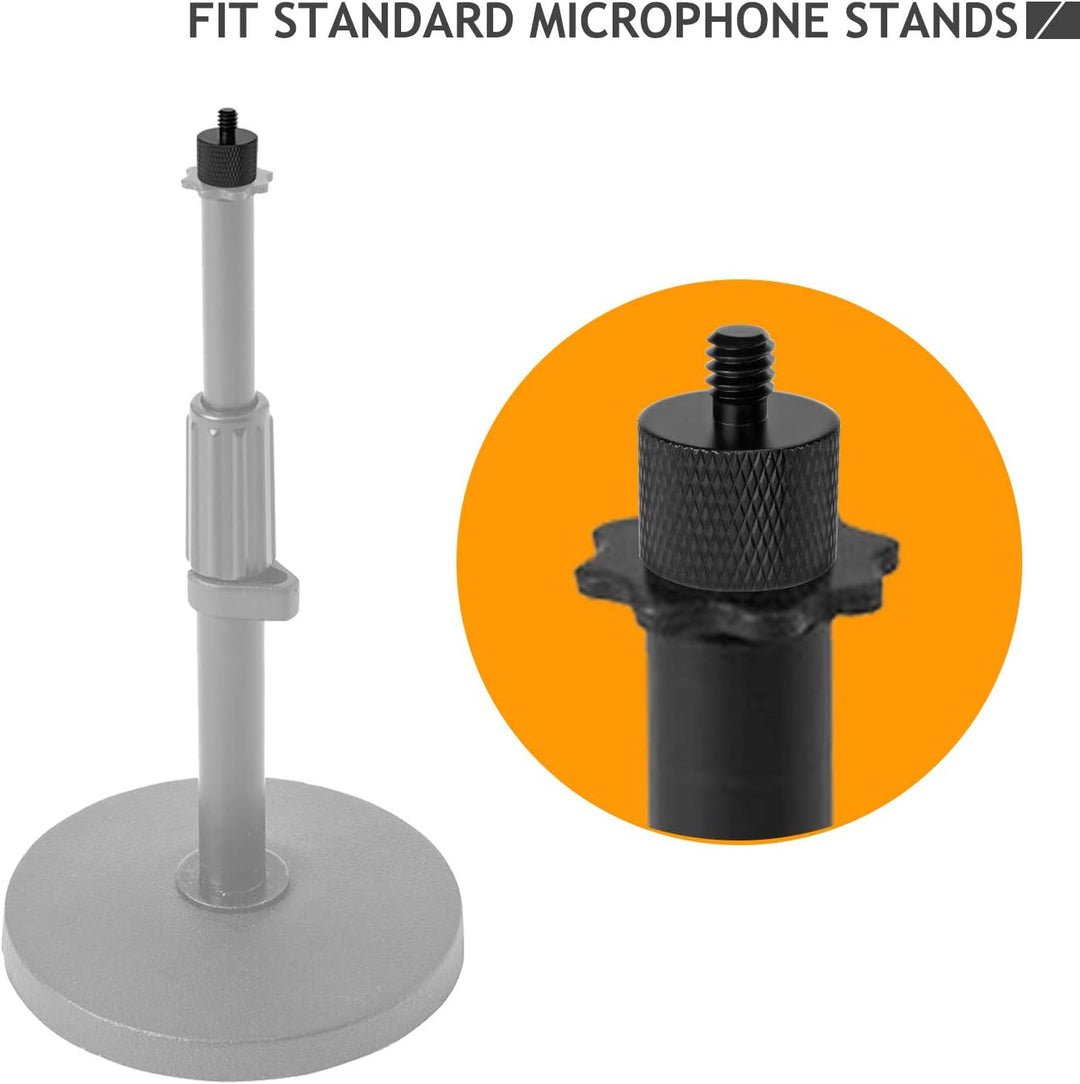 Tornillo Adaptador De Rosca Hembra Microfono 5/8 A 1/4 Macho