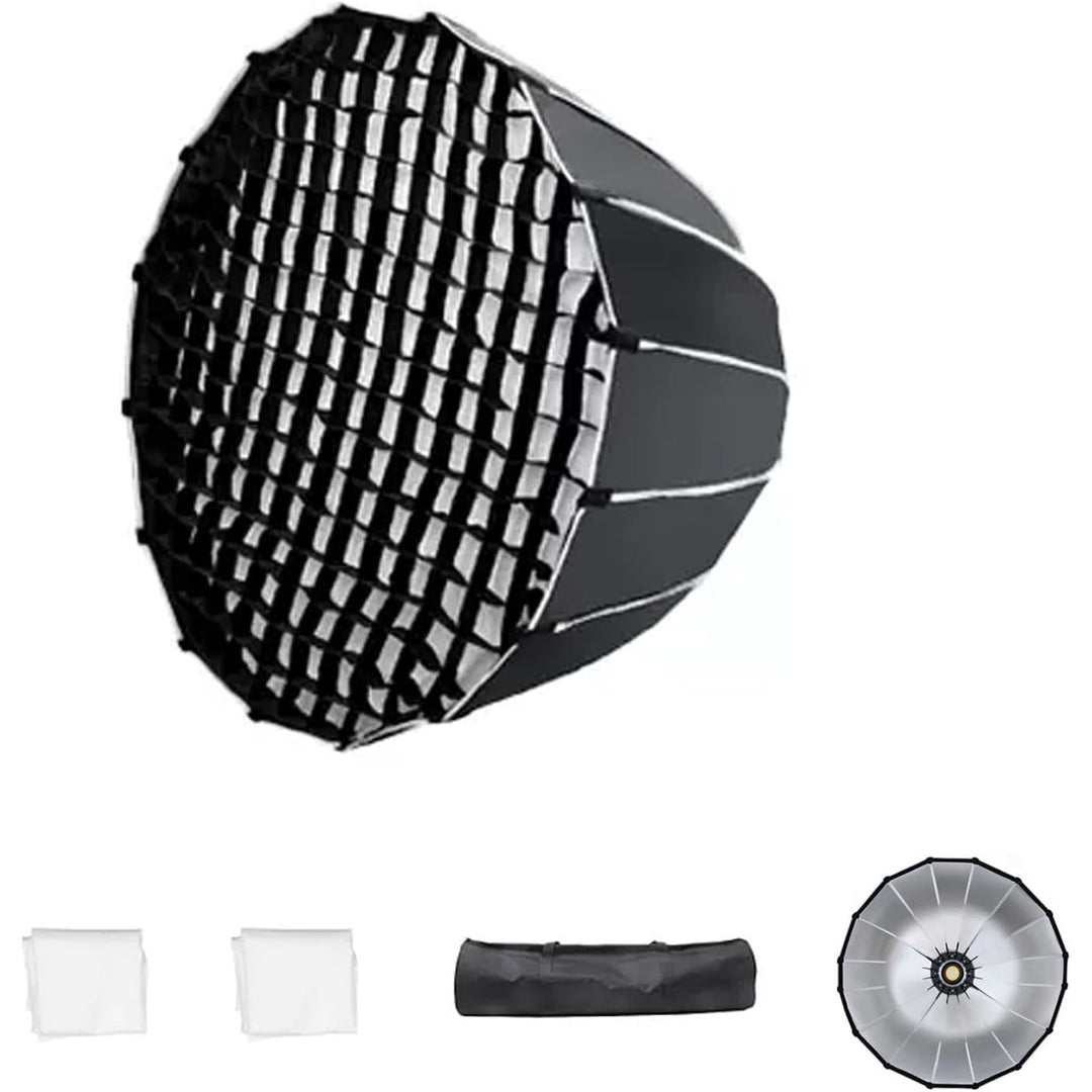 Softbox Dome Light Montura Bowens Con Grid Triopo Kp290