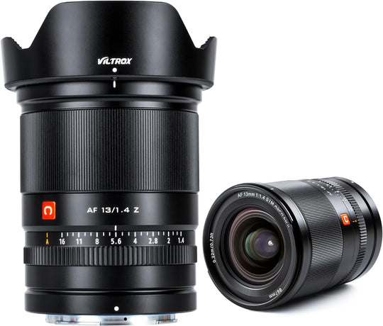 Lente Viltrox Super Gran Angular 13mm f/1.4 Autofocus Para Montura Nikon Z APS-C