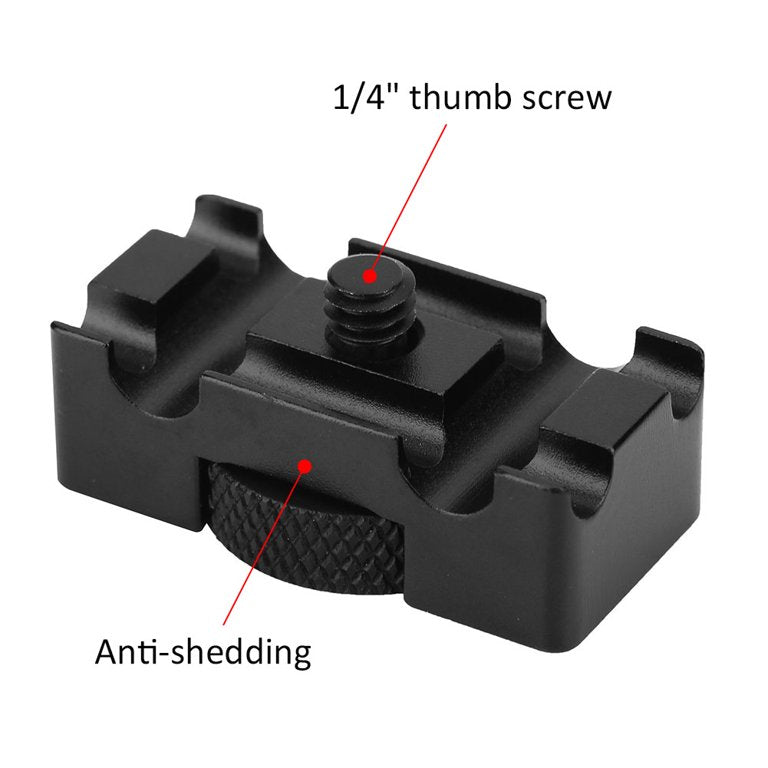 Abrazadera Soporte Para Cable En Cámara Dslr En Aluminio