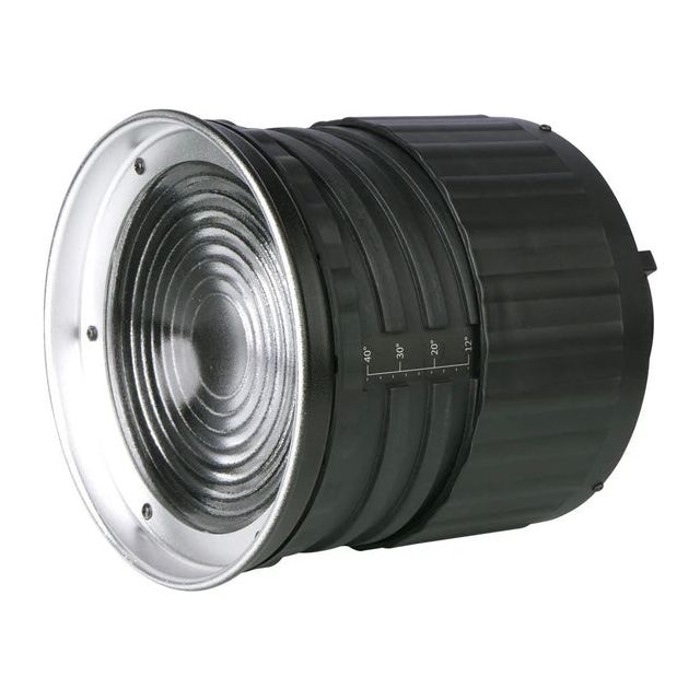 Lente Fresnel Ajustable Lámparas Bowens 12-40 Zoom