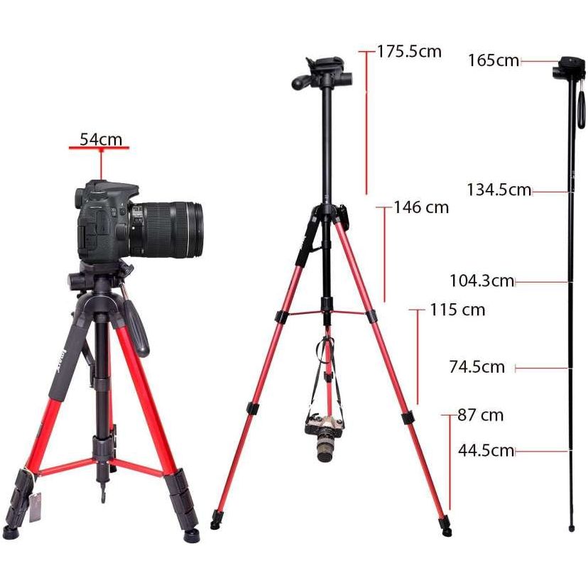 Trípode Profesional Con Monopie Jmary 2264