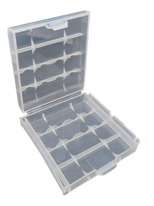 Caja Estuche Organizador Baterias Pilas AA Y AAA