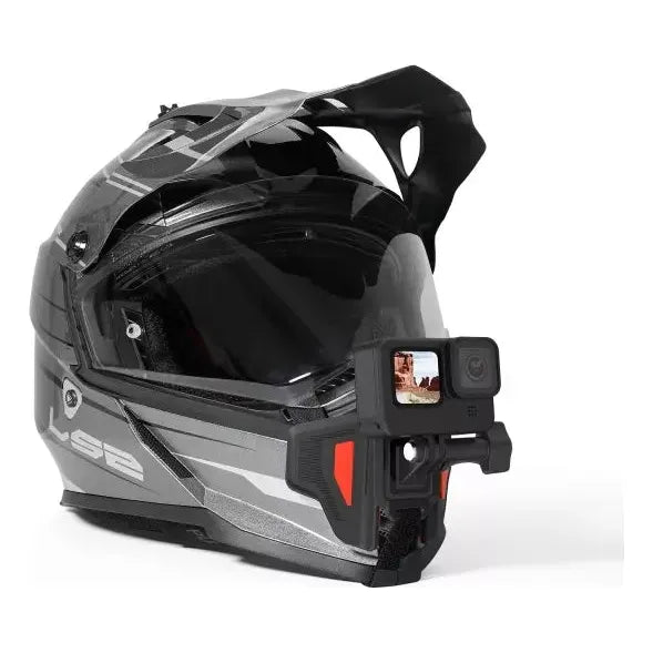 Soporte Menton Frontal Para Casco Moto Telesin Gopro