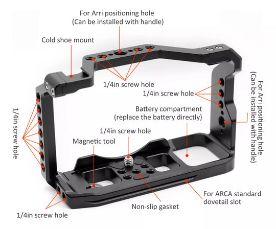 Jaula Metalica Para Camara Sony A7C