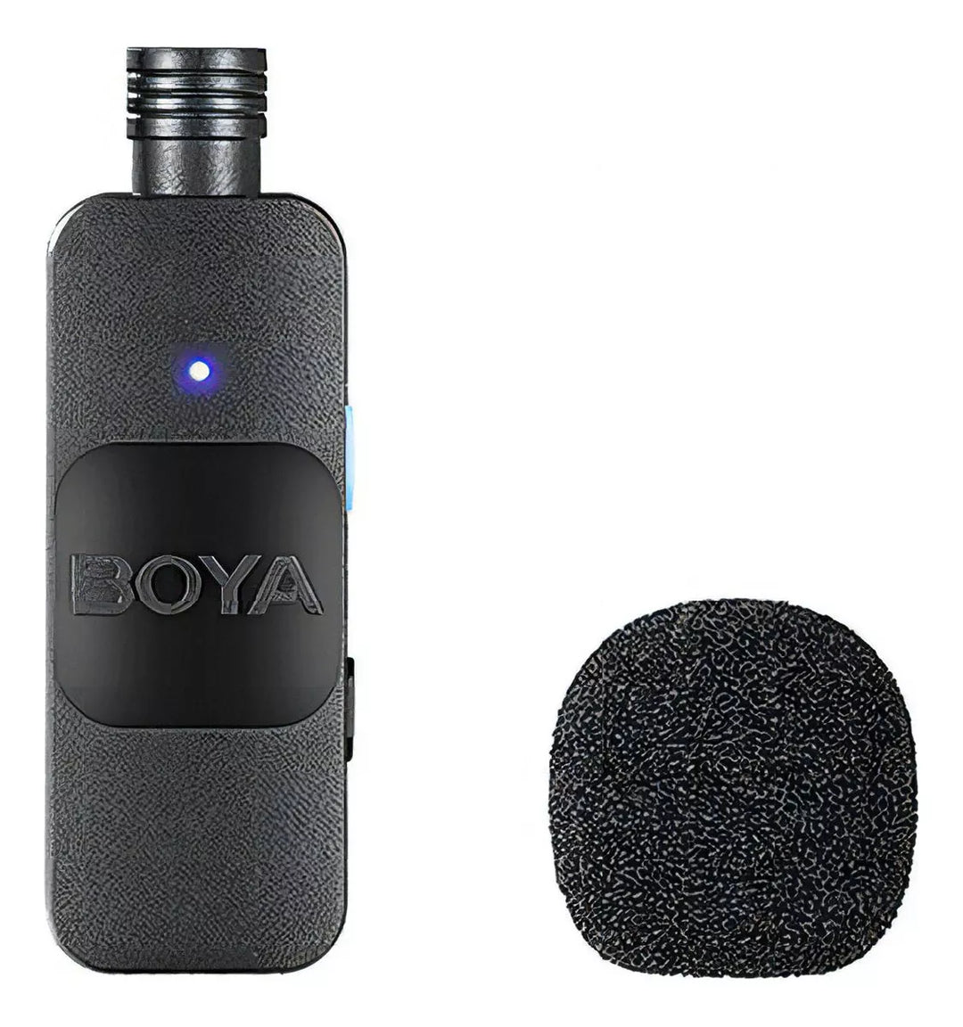 Micrófono Inalámbrico Doble Transmisor Para USB C Boya BY-V20 Plug Play