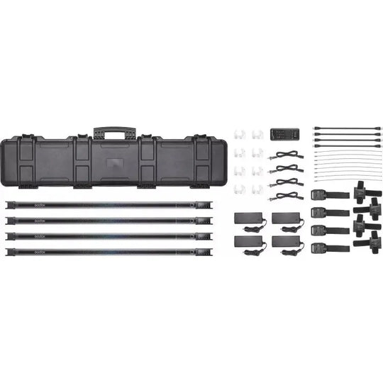 KIT LAMPARA LED PARA VIDEO EN BARRA RGB GODOX TL-120K4