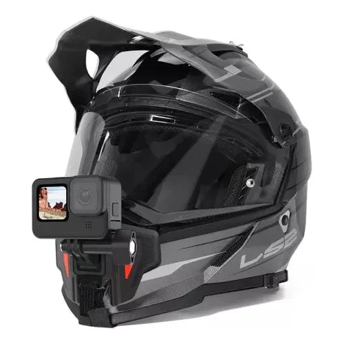 Soporte Menton Frontal Para Casco Moto Telesin Gopro