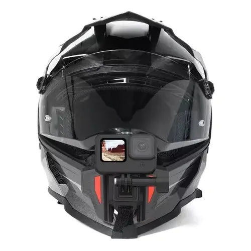 Soporte Menton Frontal Para Casco Moto Telesin Gopro