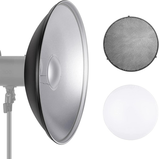 Beauty Dish Plateado Bowens Fotografia Profesional