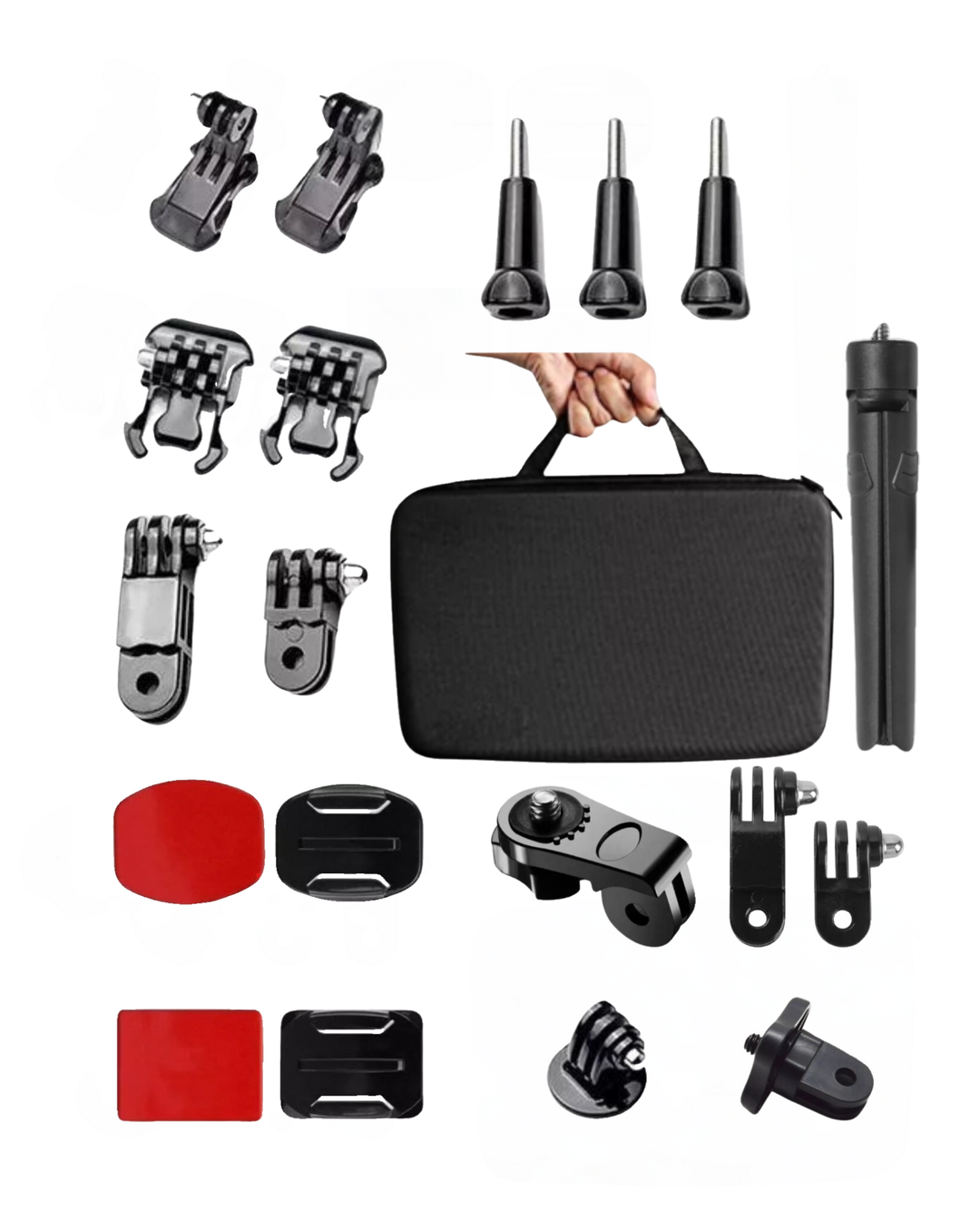 Kit 20 en 1 de Accesorios Esenciales Camaras Accion Gopro Insta360