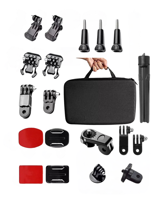 Kit 20 en 1 de Accesorios Esenciales Camaras Accion Gopro Insta360