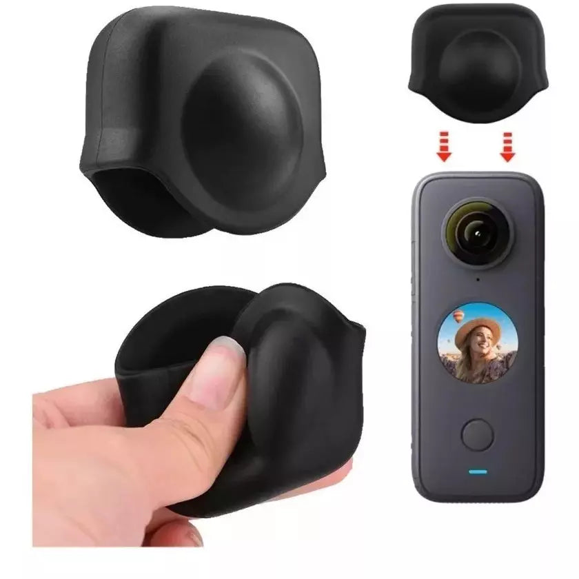 Funda Protectora De Lentes En Silicona Para Insta360 X3