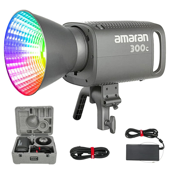 Lámpara Amaran 300c Rgb 300 W Multicolor Video Profesional