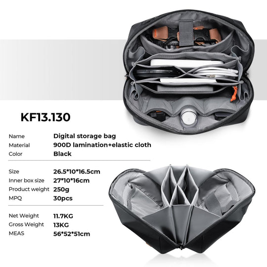 Estuche K&F Concept Organizador Para Accesorios Fotografia 4L