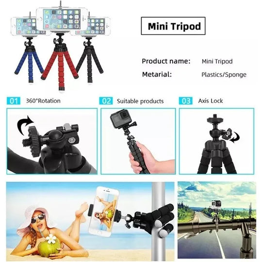 Kit De Accesorios 50 En 1 Para Cámaras Deportivas GoPro