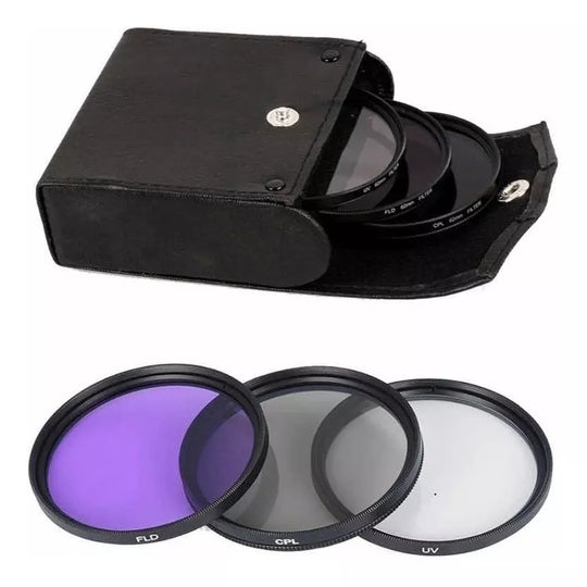 Kit De Filtros Uv Cpl Fld Diámetro A Elección 52mm 55mm 58mm - LA BOUTIQUE FOTOGRAFICA Filtros LA BOUTIQUE FOTOGRAFICA