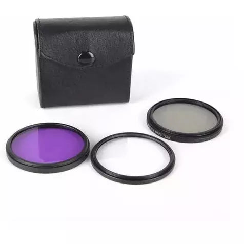 Kit Filtros Uv Cpl Fld + Parasol Pétalo Ø 52 55 58mm - LA BOUTIQUE FOTOGRAFICA Parasol y Filtros LA BOUTIQUE FOTOGRAFICA