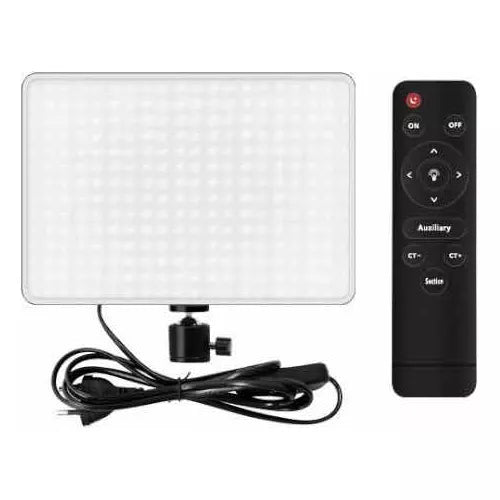 Kit Iluminación Panel Luz Led Pro + Trípode 70cm Streaming