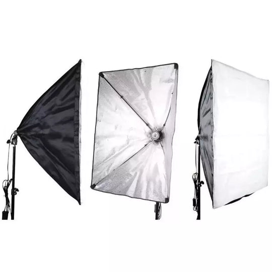 Kit Iluminacion Softbox 50x70cm Para Fotografia - LA BOUTIQUE FOTOGRAFICA LA BOUTIQUE FOTOGRAFICA