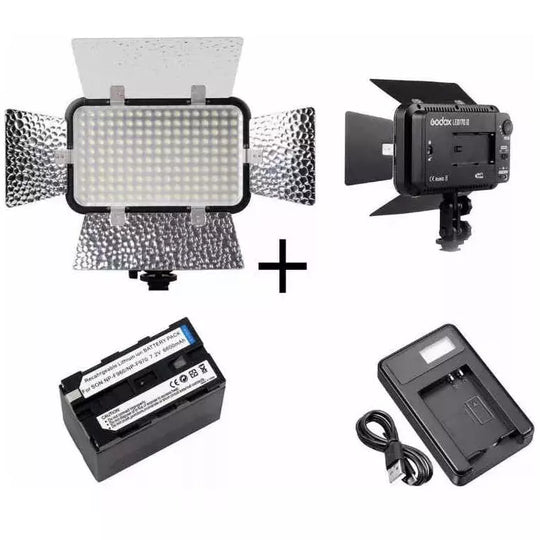 Lámpara Godox Led170ii Panel Led 10w + Batería Y Cargador