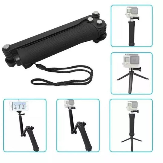 Monopod 3 Way Multifuncional Para Gopro - LA BOUTIQUE FOTOGRAFICA ACCESORIOS GOPRO LA BOUTIQUE FOTOGRAFICA