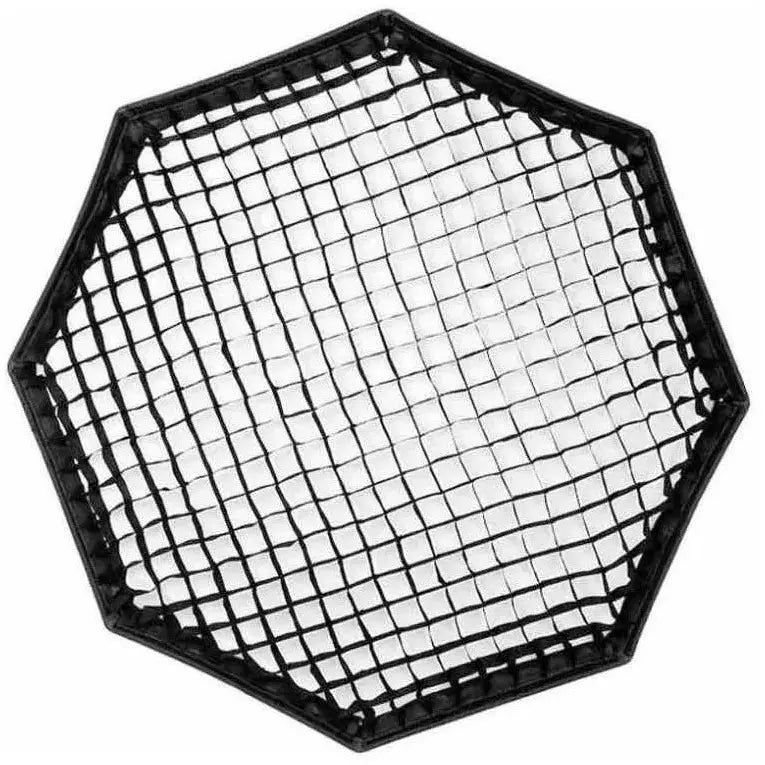 Octabox Triopo Para Flash 65cm Con Grid / Panal Armado Facil