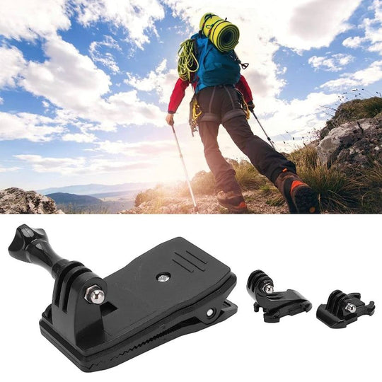 Pinza Con Base Giratoria De 360° Para Camara De Accion