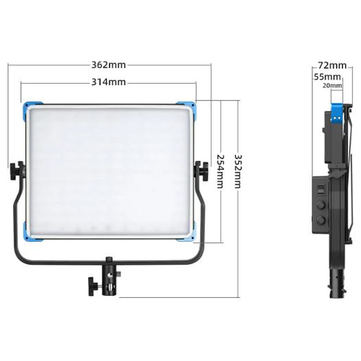 Lampara Led Rgb L60 Sutefoto