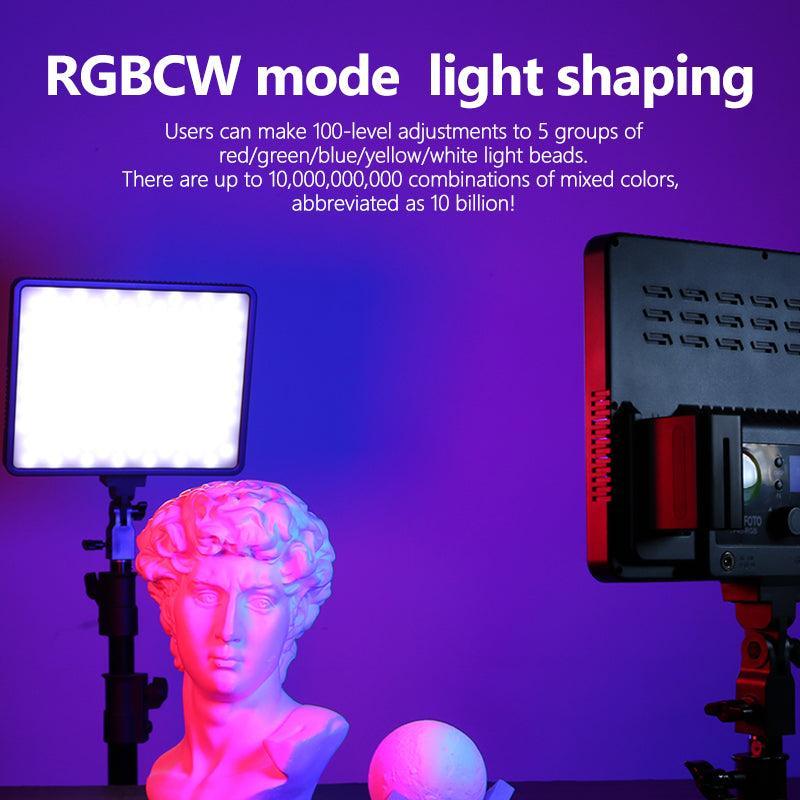 Lampara Rgb Para Video Y Fotografía Sutefoto Tp45