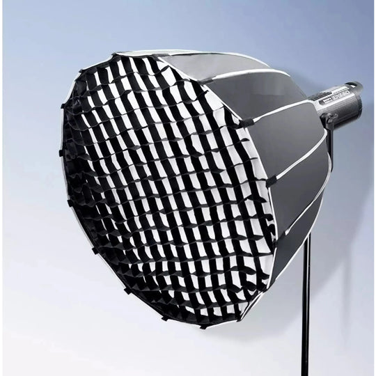 Softbox Dome Light Montura Bowens Con Grid Triopo Kp2-120