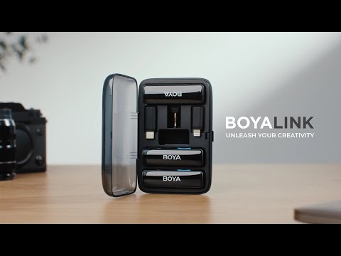 Microfono Inalambrico Doble Para Usb C - iPhone - 3.5mm BOYALINK