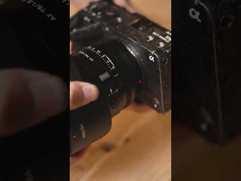 Lente Viltrox Ultra Gran Angular Autofocus 75 Mm f/1.2 Para Sony Montura E APS-C
